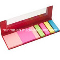 Color Stickery Memo Pad with Pen and Ruler